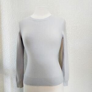 Banana Republic Merino Wool Gray Sweater Size S